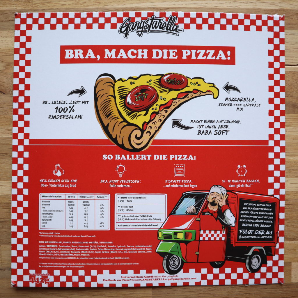 capital bra pizza